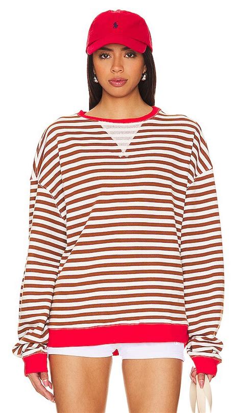 Women's Free People Classic Striped Crew .